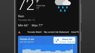 Captura de tela de NOAA Weather Radar 27