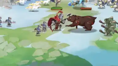 Captura de tela de Idle League: Rise of Gods 8