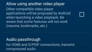 Captura de tela de NOVA Video Player 2