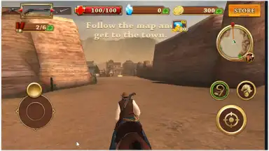 Captura de tela de Cowboy Hunting: Gun Shooter 7