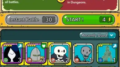 Captura de tela de Adventure Time Heroes 5