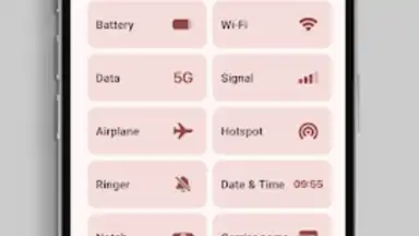 Captura de tela de iOS 17 Status Bar 2