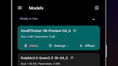 Captura de tela de PocketPal 3
