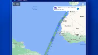 Captura de tela de MarineTraffic 6