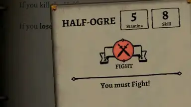 Captura de tela de Fighting Fantasy Classics 3