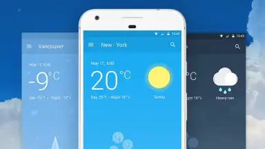 Captura de tela de Weather App - Lazure: Forecast & Widget 4
