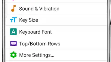 Captura de tela de Classic Big Keyboard 3