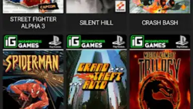 Captura de tela de IGAMES PSX 5