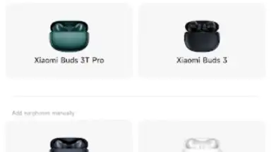 Captura de tela de Xiaomi Earbuds 3