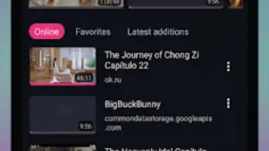 Captura de tela de Fastplayer 5