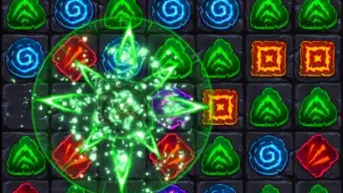 Captura de tela de Heroes and Puzzles 1