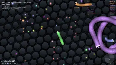 Captura de tela de slither.io 10