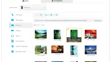 Captura de tela de G Cloud Backup 3