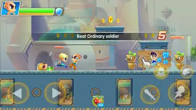 Captura de tela de Dragon Z Quest Action RPG 3