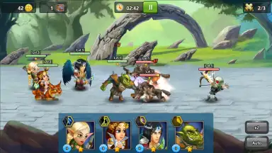 Captura de tela de Battle Arena: Heroes Adventure 4