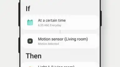 Captura de tela de Samsung SmartThings 1