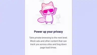 Captura de tela de Firefox Klar 6