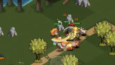 Captura de tela de Top Heroes 14