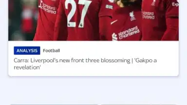 Captura de tela de Sky Sports 1