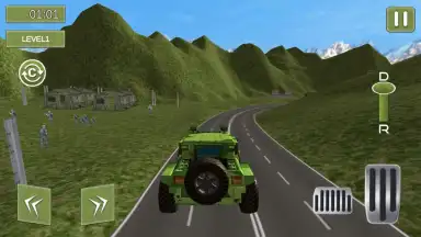 Captura de tela de Army Truck Driving Game 2020 6