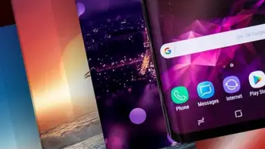 Captura de tela de Samsung S9 Launcher - Themes and Wallpaper 1