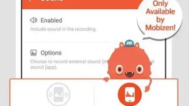 Captura de tela de Mobizen Screen Recorder for LG 2