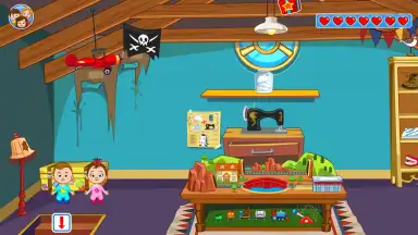 Captura de tela de My Town: Haunted House 8