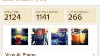Captura de tela de Untappd 7