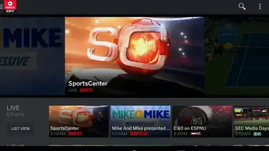 Captura de tela de WatchESPN 6