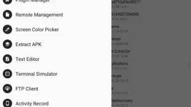 Captura de tela de MT Manager 5