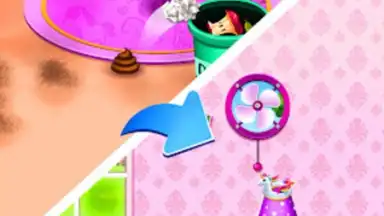 Captura de tela de Magical Unicorn Girl Games 7