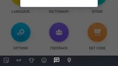 Captura de tela de Bagan Keyboard 2