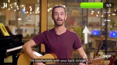 Captura de tela de Simply Guitar by JoyTunes 4