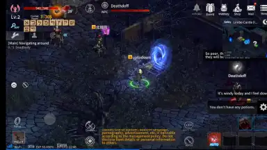 Captura de tela de Dark Eden M on WEMIX 2