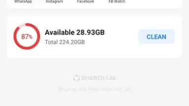 Captura de tela de SHAREit Lite 9