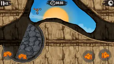 Captura de tela de Moto X3M Bike Race Game 18