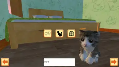 Captura de tela de Cute Pocket Cat 3D - Part 2 1