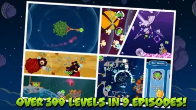 Captura de tela de Angry Birds Space HD 1