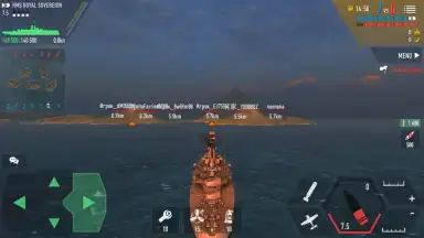 Captura de tela de Battle of Warships 1