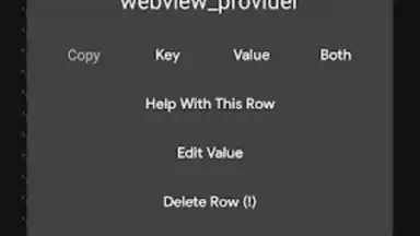 Captura de tela de 4A Settings Database Editor 2