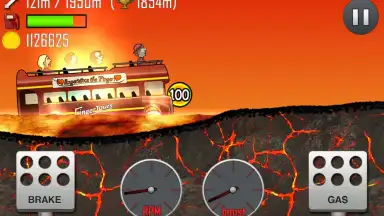 Captura de tela de Hill Climb Racing 4