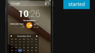 Captura de tela de Month Calendar Widget 7