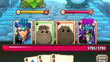 Captura de tela de Battlejack: Blackjack RPG 3