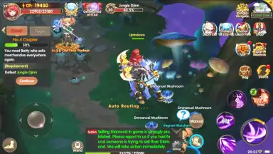 Captura de tela de Summoners Knight: Dragon Blaze 8