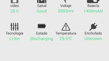 Captura de tela de Ahorro de batería HD 7