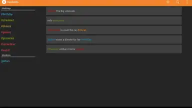Captura de tela de Hashnote 20
