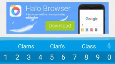 Captura de tela de Chrooma Keyboard 3