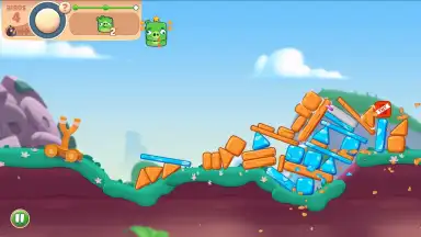 Captura de tela de Angry Birds Journey 4