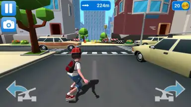 Captura de tela de Faily Skater 8
