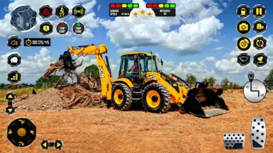 Captura de tela de JCB Excavator Simulator Games 4